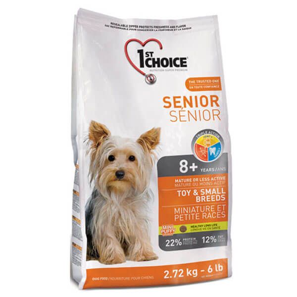 1st Choice Dog Senior Toy Small Breeds з куркою