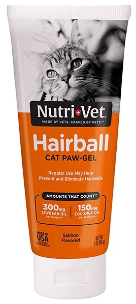 Nutri-Vet Hairball Salmon Гель для виведення шерсті для кішок, лосось