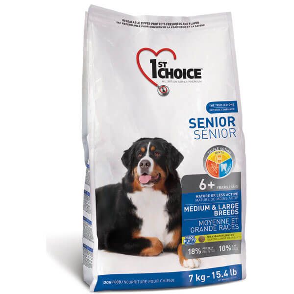 1st Choice Dog Senior Medium Large Chicken з куркою