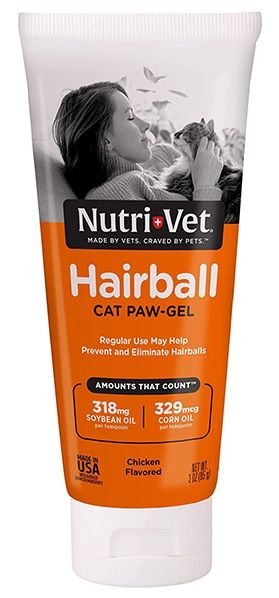 Nutri-Vet Hairball Chicken Гель для виведення шерсті для кішок, курка
