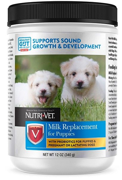 Nutri-Vet Puppy Milk Замінник материнського молока для цуценят з пробіотиками