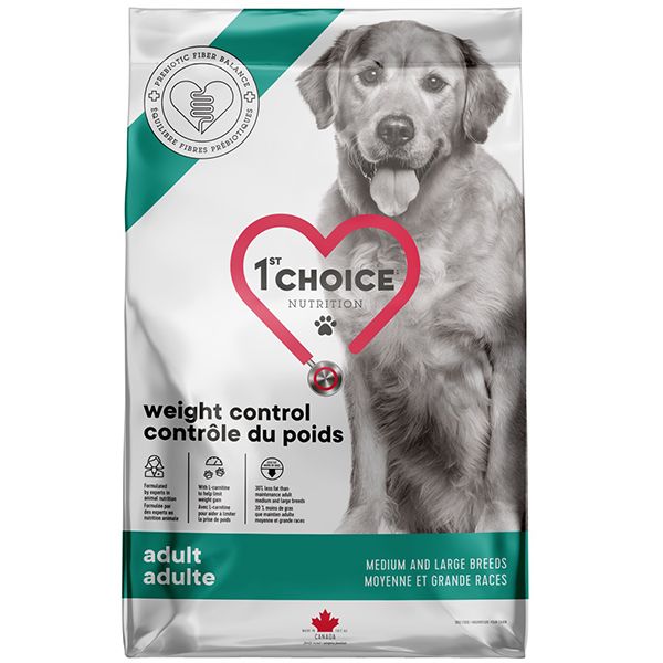 1st Choice Dog Adult Weight Control Medium Large Chicken з куркою